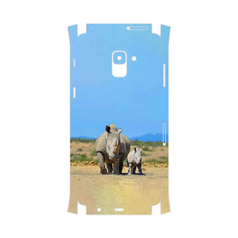 برچسب پوششی ماهوت مدل Rhino-FullSkin مناسب برای گوشی موبایل سامسونگ Galaxy A8 Plus 2018