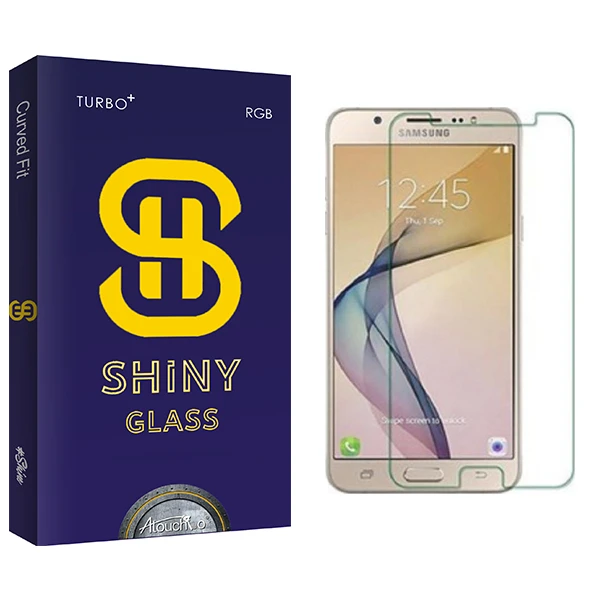 محافظ صفحه نمایش شیشه ای آتوچبو مدل Shiny Glass مناسب برای گوشی موبایل سامسونگ Galaxy J3
