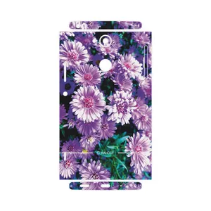 MAHOOT Purple-Flower-FullSkin Cover Sticker for Sony Xperia XA2