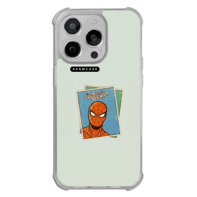 کاور آکام مدل AMC-WTA14PRO-SPIDER MAN15 مناسب برای گوشی موبایل اپل iPhone 14 Pro
