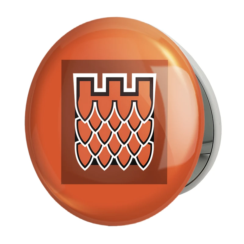 آینه جیبی خندالو طرح castle  بازی رینبو سیکس سیج  مدل تاشو کد 30338