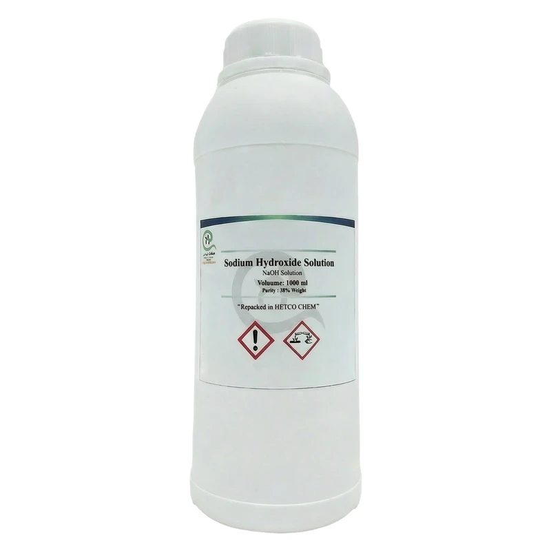 عکس شماره 2 : محلول سودسوزآور هتکو شیمی مدل naoh solution38 درصد کد 01 حجم 1000 میلی لیتر