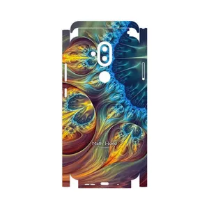 MAHOOT Mathematical Geometric Shape 8-FullSkin Cover Sticker for Nokia 8.1
