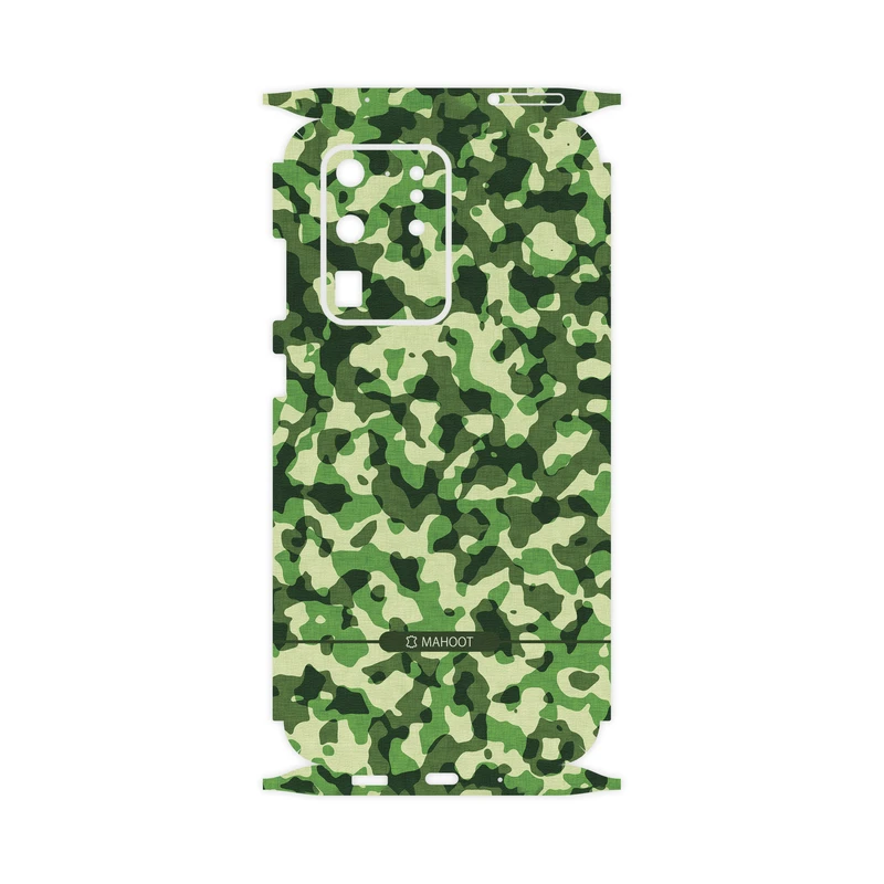برچسب پوششی ماهوت مدل Army-Green2-Pattern-FullSkin مناسب برای گوشی موبایل سامسونگ Galaxy S20 Ultra