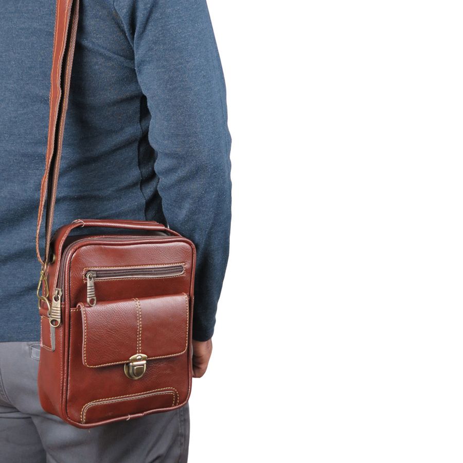 کیف رودوشی مردانه مدل TAk-507 -  - 13