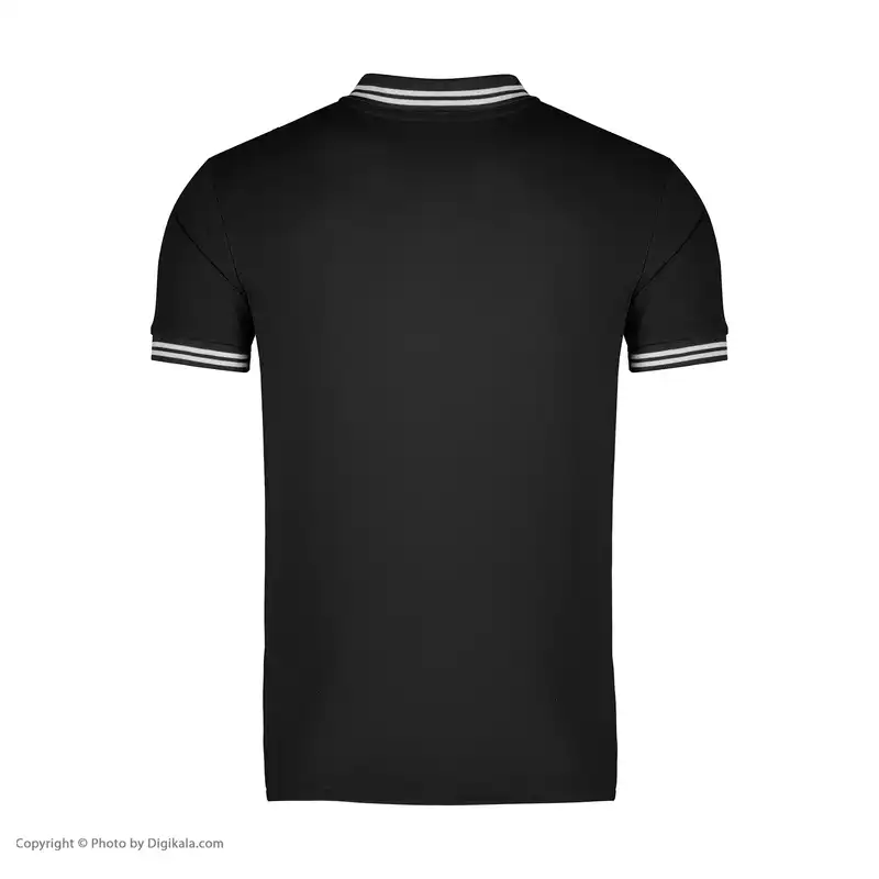 پولوشرت ورزشی مردانه مکرون مدل یوکار رنگ مشکی