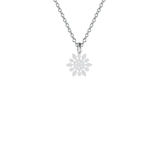 گردنبند نقره زنانه هایکا مدل گل n.ha2_1 871