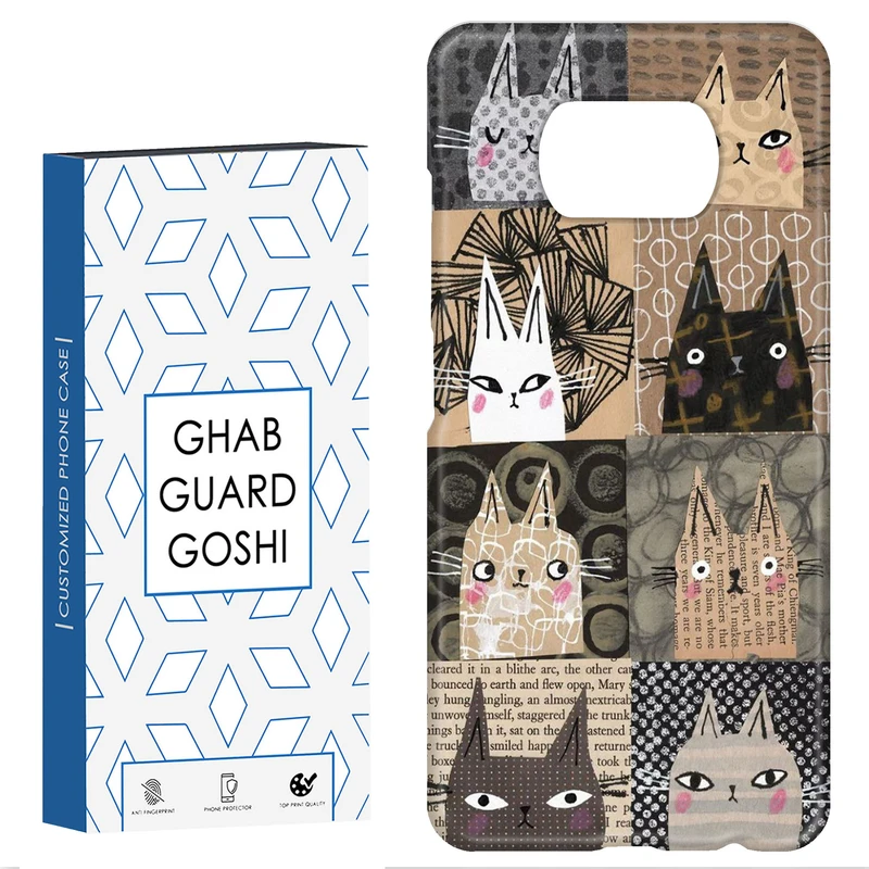 کاور قاب گارد گوشی طرح گربه کد Dimo-308 مناسب برای گوشی موبایل شیائومی POCO X3 / X3 PRO / X3 NFC