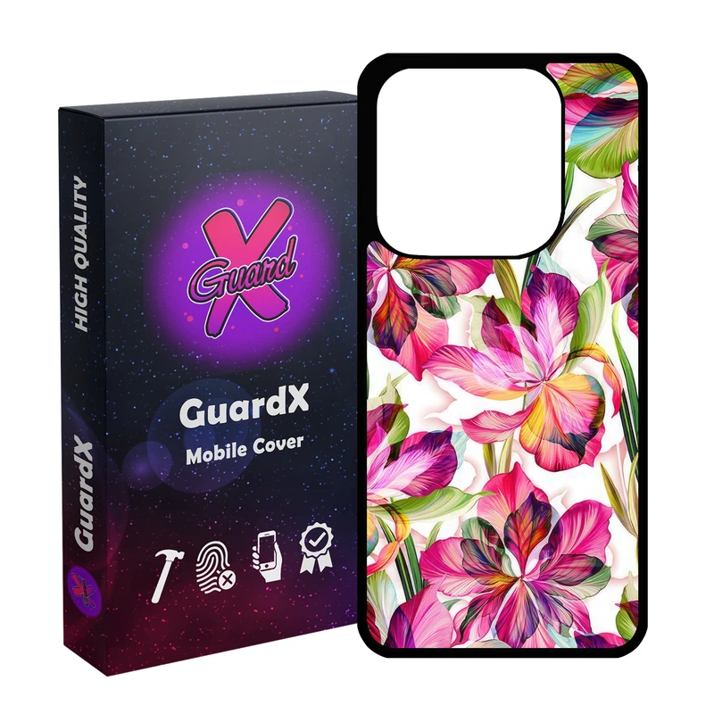 کاور گارد ایکس طرح گل مدل 10677 مناسب برای گوشی موبایل شیائومی Redmi Note 14 4G