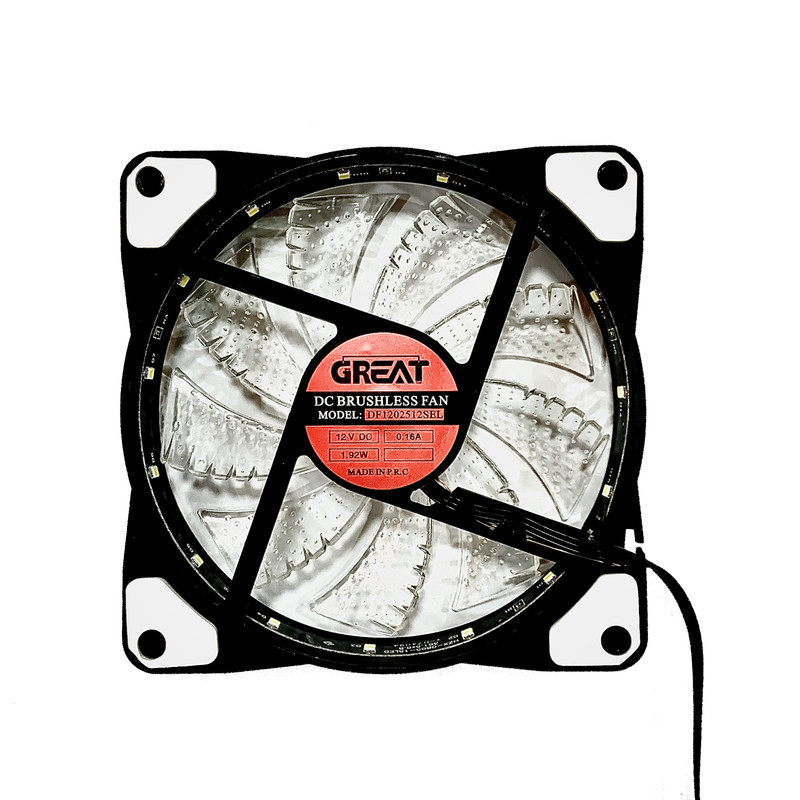فن کیس گریت مدل RGB-120MM-WHITE