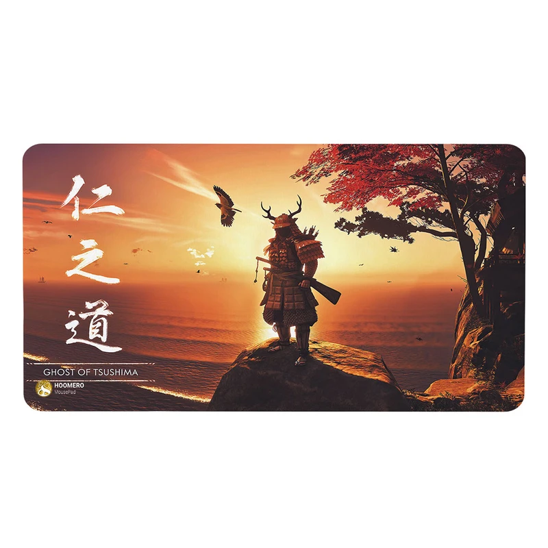 ماوس پد هومرو مدل MX1950 طرح بازی Ghost of Tsushima