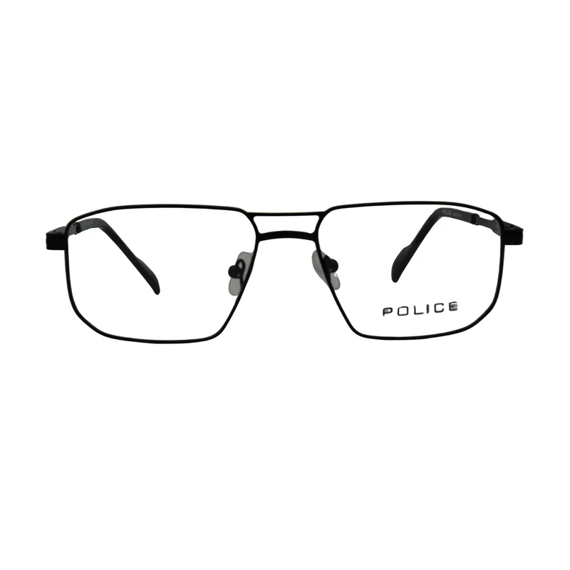 فریم عینک طبی مستطیلی پلیس مدل Y 1006  مناسب برای انواع فرم صورت