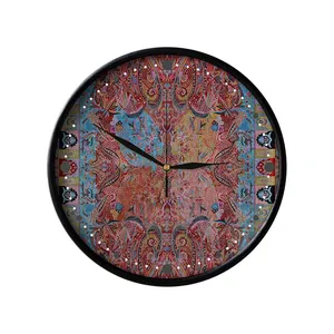 ساعت دیواری مدوپد طرح فرش قم الوان مدل C-Ghom043