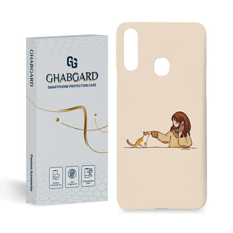 کاور قاب گارد مدل دخترانه مناسب برای گوشی موبایل سامسونگ Galaxy A20S