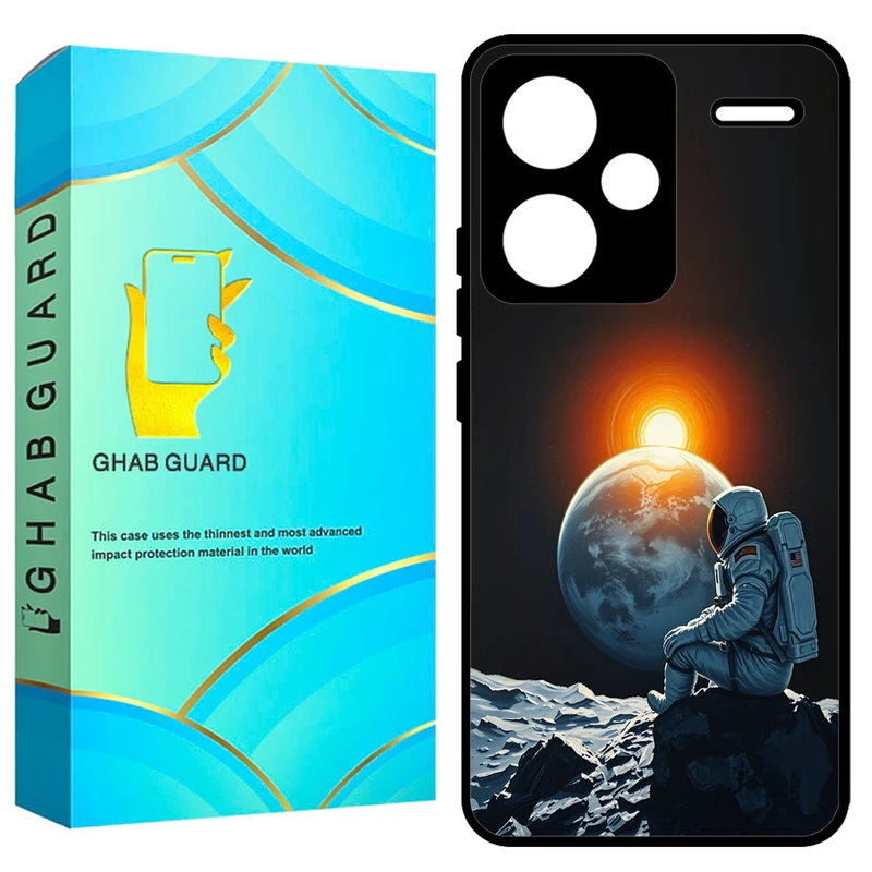 کاور قاب گارد طرح فضانورد مدل GCHPN13PL مناسب برای گوشی موبایل شیائومی Redmi Note 13 Pro Plus