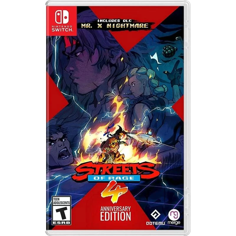 بازی Streets of Rage 4: Anniversary Edition نسخه کارتریج مخصوص Nintendo Switch