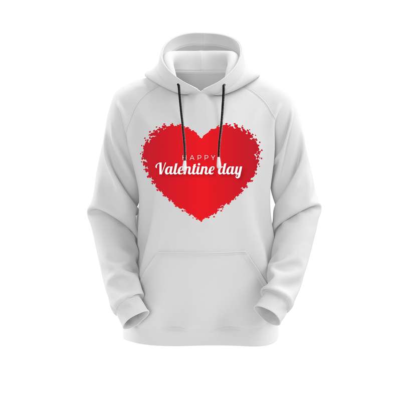 هودی زنانه مدل قلب کد E 1036