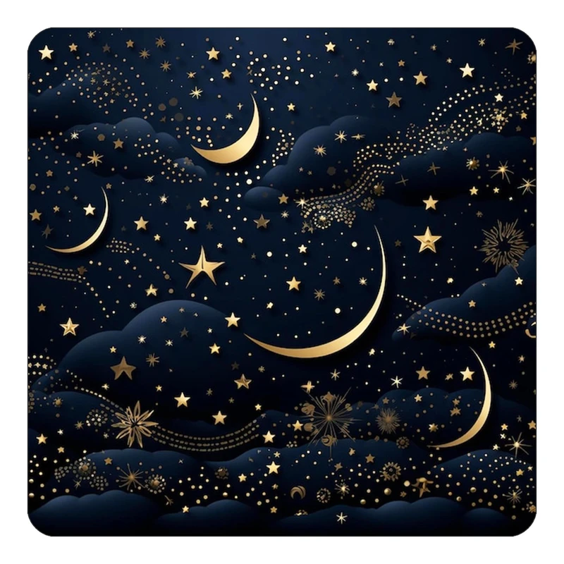 مگنت کاکتی طرح ماه و ستاره مدل mp52654