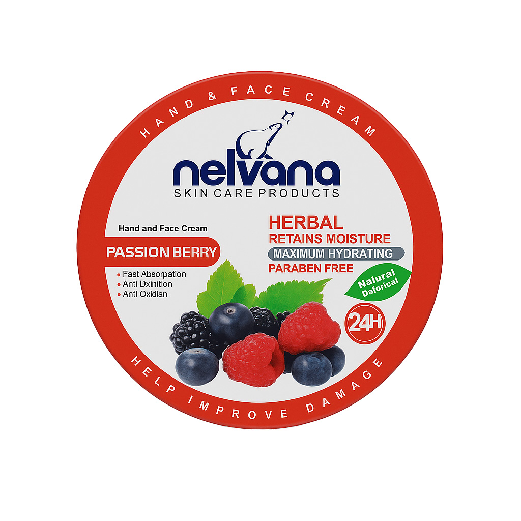 کرم آبرسان صورت نلوانا مدل میوه‌ مناسب برای پوست‌های خشک و معمولی حجم 250 میلی‌لیتر