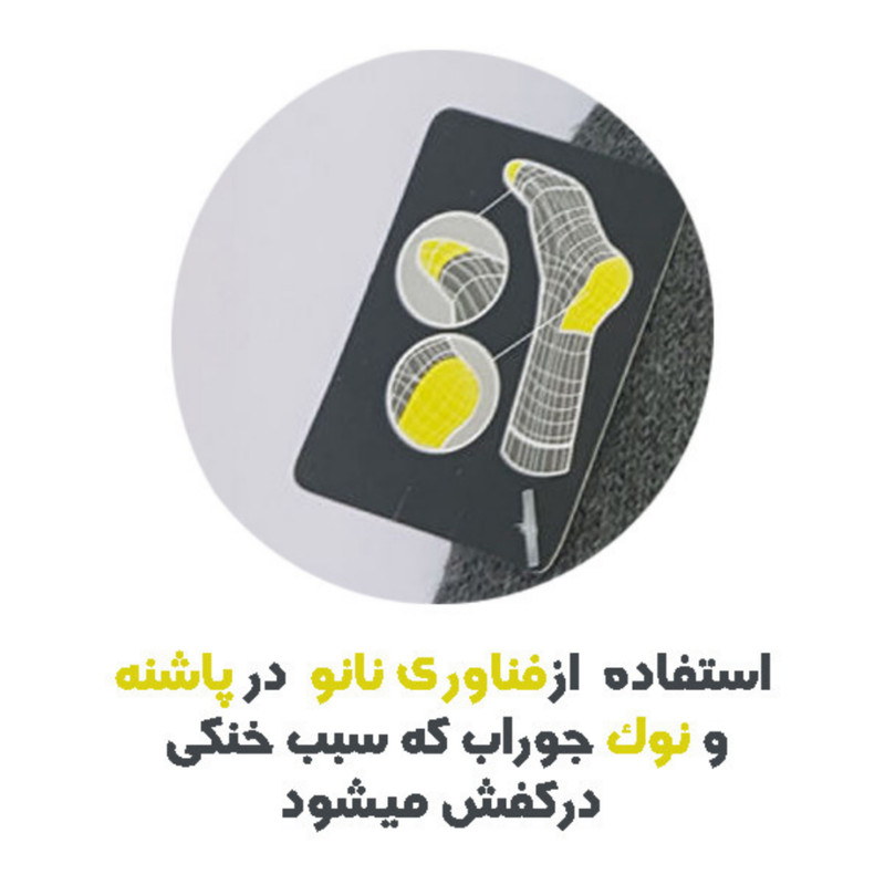 جوراب مردانه دانلوپ مدل D393788 بسته 3 عددی