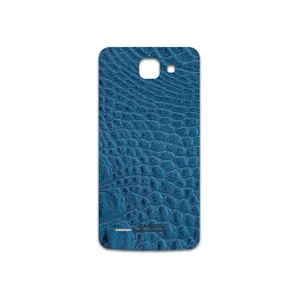 MAHOOT Blue-Crocodile-Leather Cover Sticker for Huawei Ascend G730