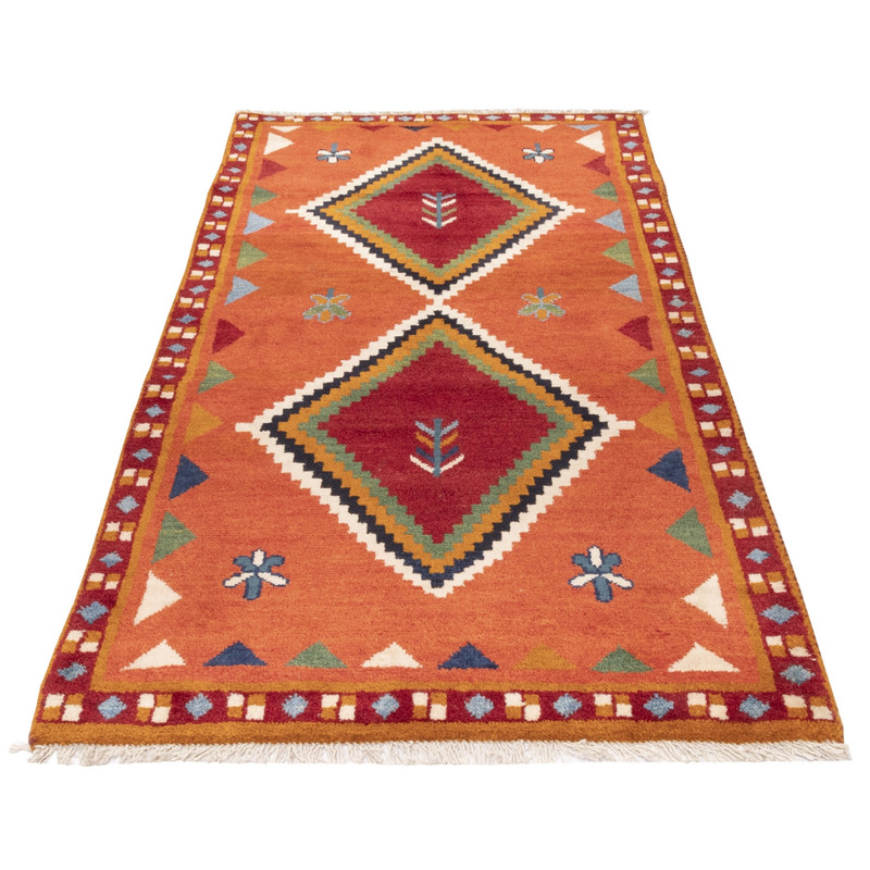 گبه دستباف کناره طول دو متر سی پرشیا کد 122594