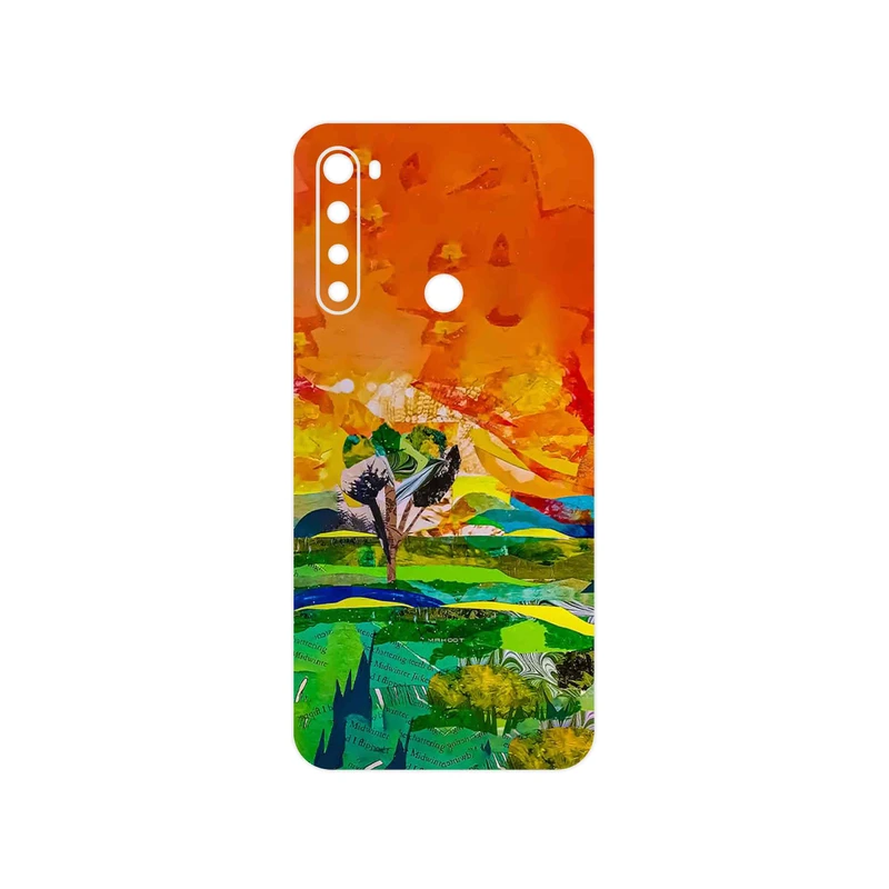 برچسب پوششی ماهوت مدل Collage of Painting مناسب برای گوشی موبایل شیائومی Redmi Note 8