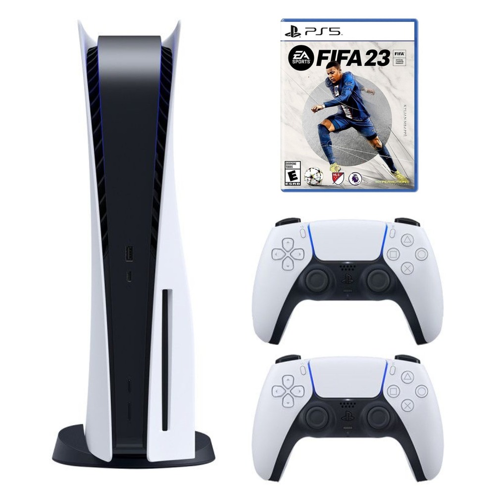 نکته خرید - قیمت روز کنسول بازی سونی مدل PlayStation 5 Drive ظرفیت 825 گیگابایت به همراه بازی فیفا PS5 23 خرید