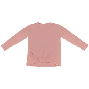 تی شرت آستین بلند دخترانه ایندیتکس مدل PK-INZA-PIN-01