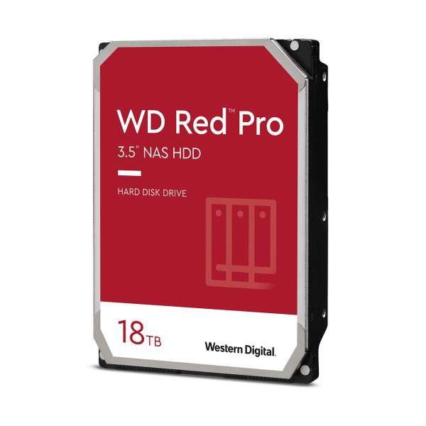 هارددیسک اینترنال وسترن دیجیتال مدل WD161KFGX Red Pro ظرفیت 16 ترابایت