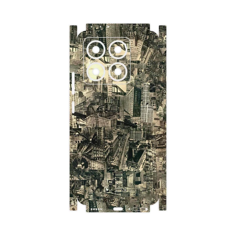 برچسب پوششی ماهوت مدل Collage of Skyscraper-FullSkin مناسب برای گوشی موبایل شیائومی 14T