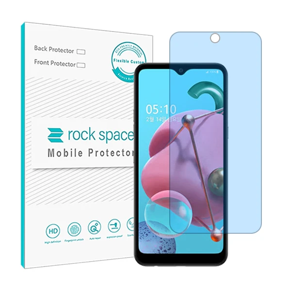 محافظ صفحه نمایش آنتی بلو راک اسپیس مدل HyBLU مناسب برای گوشی موبایل ال جی Q51