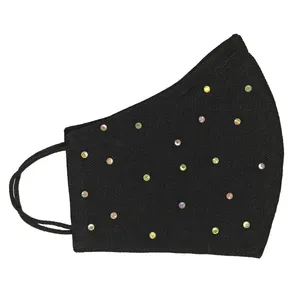 ماسک پارچه‌ای مدل نگین کد n1