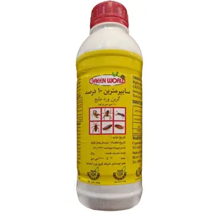 حشره کش گرین ورد مدل  سایپرمترین 10 درصد حجم 1 لیتر 