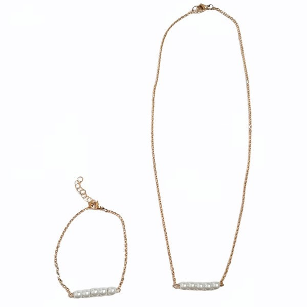 نیم ست زنانه مدل مرواریدی