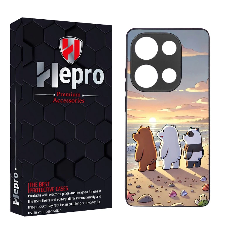 کاور هپرو طرح فانتزی مدل TPU مناسب برای گوشی موبایل شیائومی Poco M6 Pro 4G