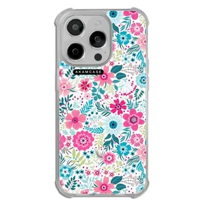 AKAM AMC-WTA14PRO-FLOWERS2 Cover For Apple iPhone 14 Pro