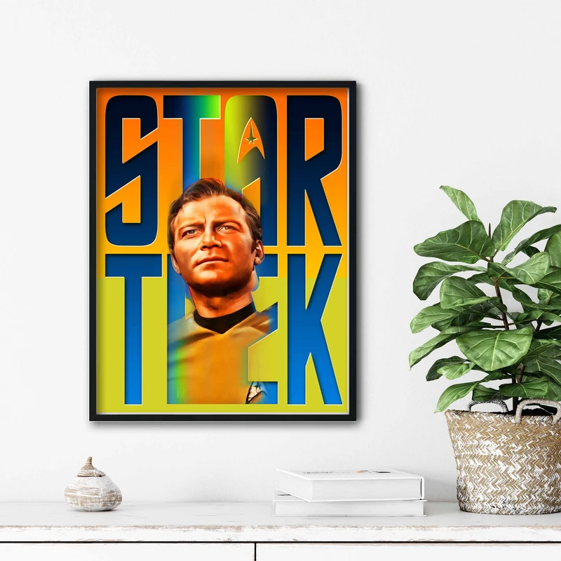 تابلو آتریسا طرح پوستر فیلم startreck مدل ATm234