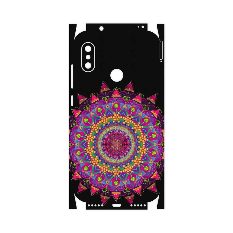 برچسب پوششی ماهوت مدل Mandala Design 5-FullSkin مناسب برای گوشی موبایل شیائومی Redmi Note 6 Pro