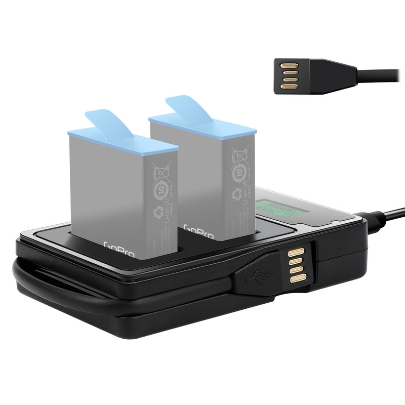 شارژر مدل DCA104 مناسب برای دوربین ورزشی گوپرو Hero 9