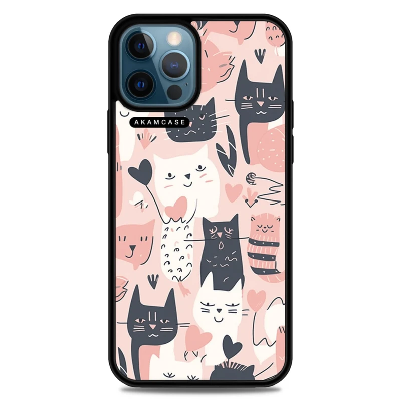 کاور آکام مدل AMC-WA12PROMAX-CATS-40 مناسب برای گوشی موبایل اپل iPhone 12 Pro Max