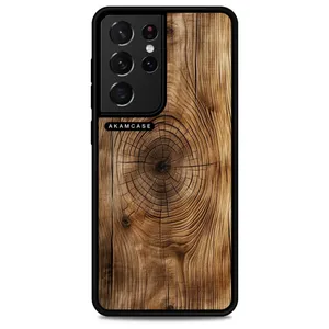 AKAM AMC-WSGS21U-WOOD-3 Cover For Samsung Galaxy S21 Ultra