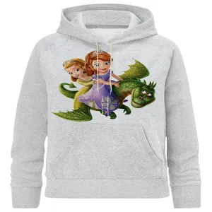 هودی دخترانه مدل دختر اژدها سوار کد M 164