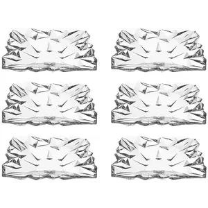 بشقاب میوه خوری اسکار مدل رویال بسته 6 عددی