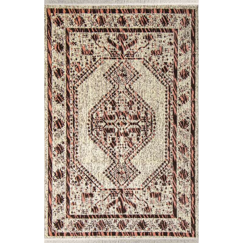 فرش ماشینی الیت طرح کهنه‌نما مدل S406-2