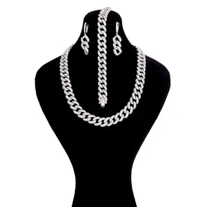 نیم ست نقره زنانه مدل AVN_N120 