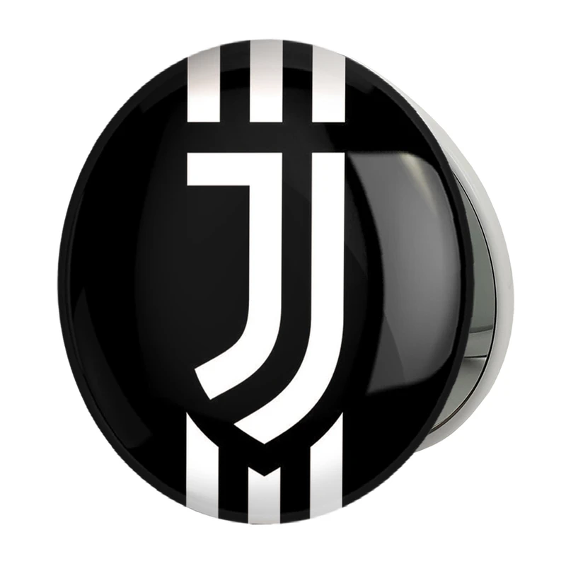 آینه جیبی خندالو طرح باشگاه یوونتوس مدل تاشو کد 26857 