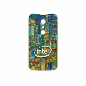 MAHOOT Intel Brand Cover Sticker for Motorola Moto G 2nd gen