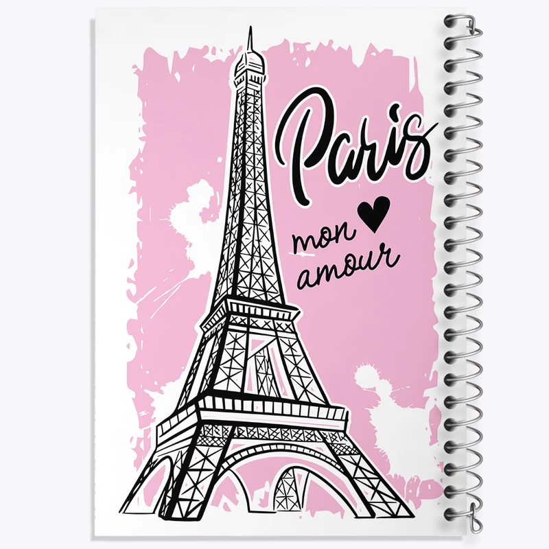 دفتر نت موسیقی 50 برگ خندالو مدل برج ایفل کد N918