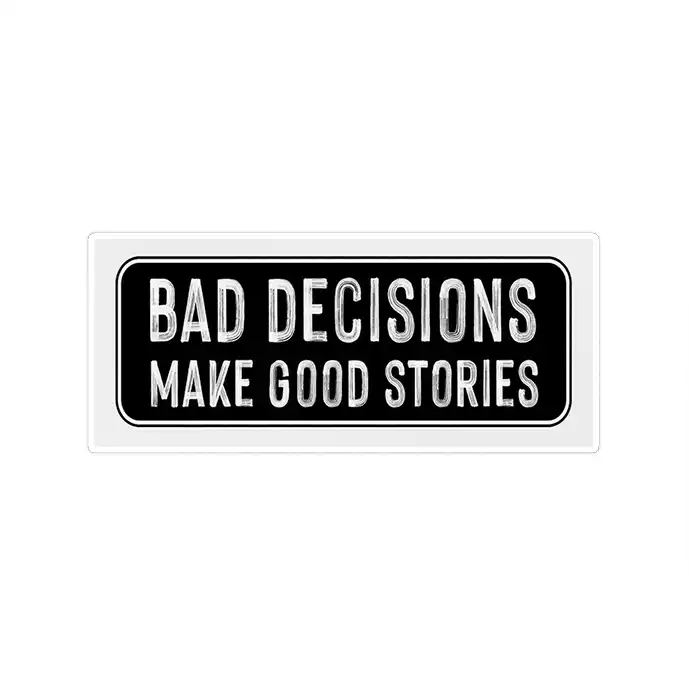 استیکر لپ تاپ ماسا دیزاین طرح BAD مدل STKA00423